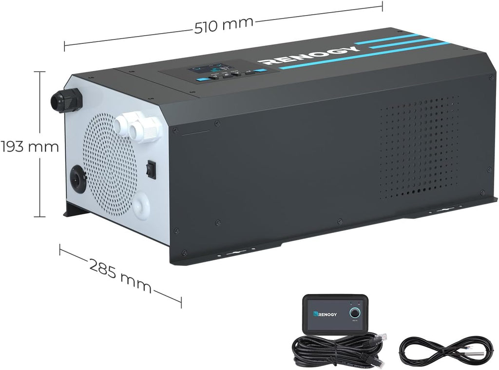 Renogy 3000W 12V Pure Sine Wave Power Inverter 240V English Standard Socket UPS