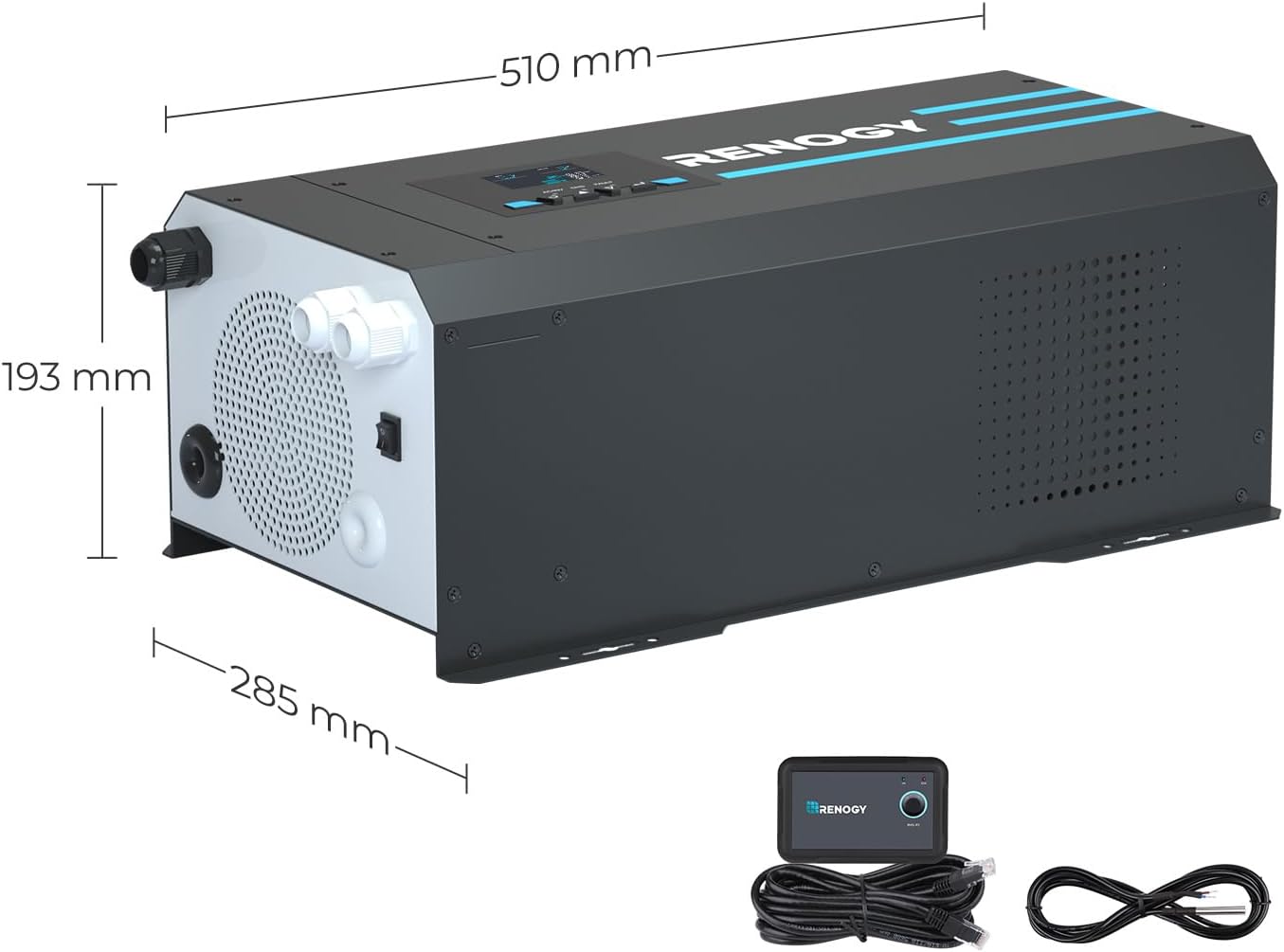 Renogy 3000W 12V Pure Sine Wave Power Inverter 240V English Standard Socket UPS